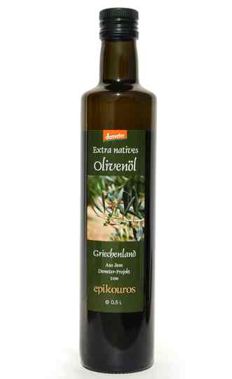 Olivenl extra nativ, biologisch dynamischer Anbau